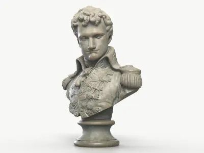 Classical Bust 002 3D model