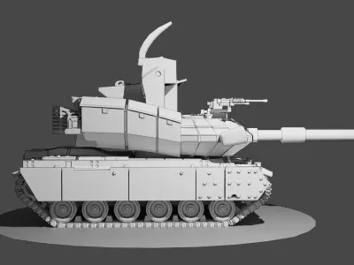 Pereh IDF tank buster 3D print model