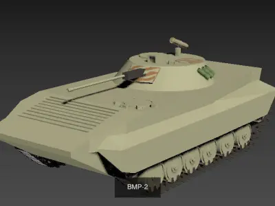Russia Military Force 3D Model Pack
