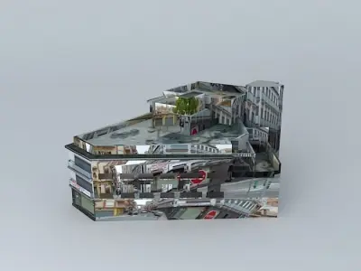 Building San Vicente Free 3D model purchase