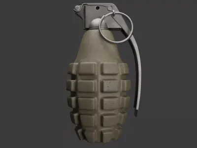 MK2 Grenade 3D model