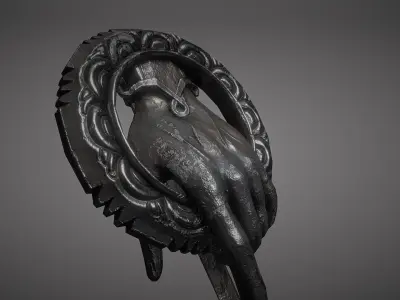 Hand of the Queen Pin - Game of Thrones - PBR  Low-poly 3D model
