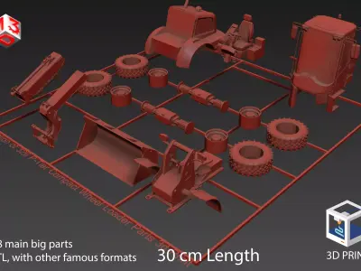  326 P-Tier Compact Wheel Loader - Special Edition 3D print model