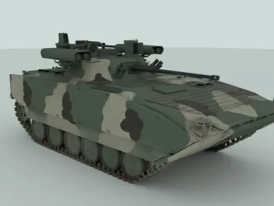 BMP-2M Berezhok 3D model purchase