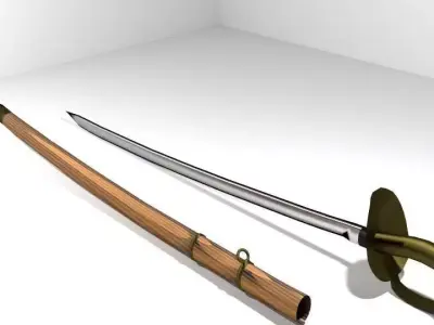Sword - Sabre 3D model