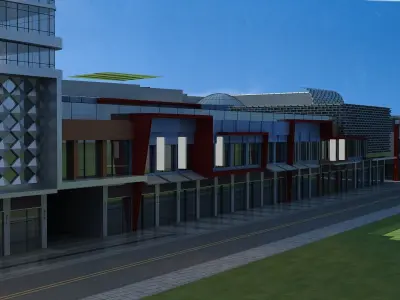Shopping Mall 3 3D model purchase