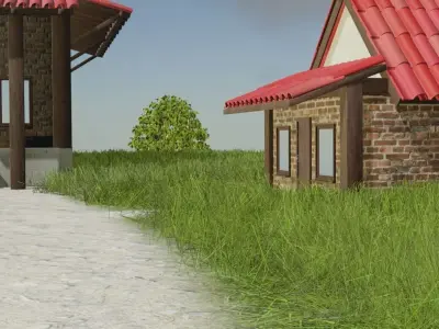 Mountain Village 3D model order