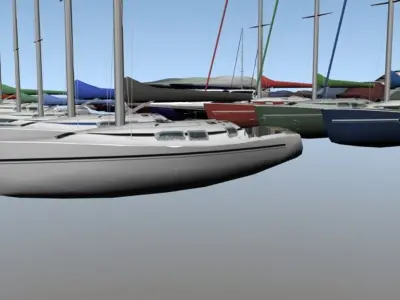 boats_LW 3D model