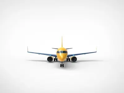 airpnae Embraer E190 3D model