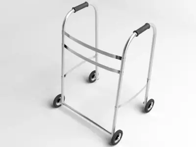 Rollator Walker 3D model purchase