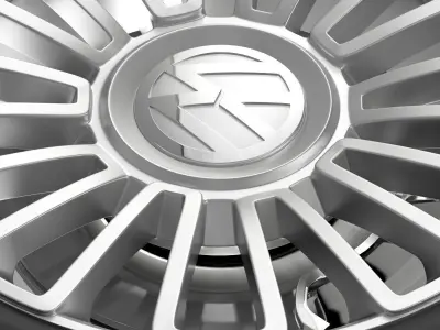 Volkswagen UP wheel 3D model