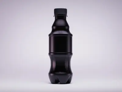 Fanta Mistery Bottle 3D Model 3D model
