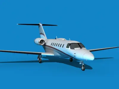 Cessna C528 Citation CJ3 V13 3D model