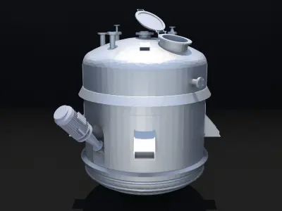 Mixer Tank 10m3 3D model