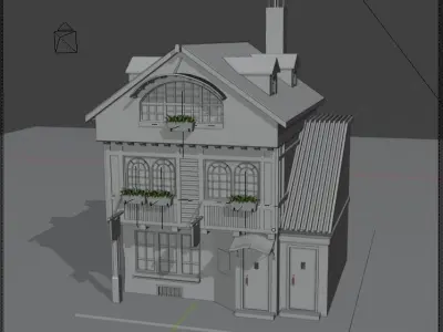 Little Shop Free 3D model