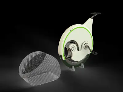 Penny Farthing Bicycle 3D model purchase