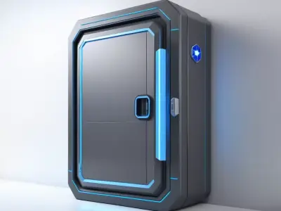 SciFi Futuristic Tech Door 3D model