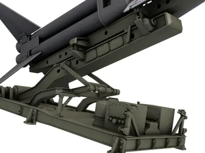 MIM-14 Nike Hercules 3D model