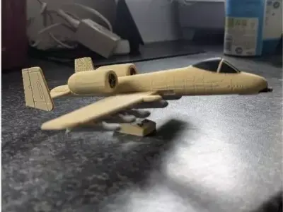 A10 Plane Kit Card 3D print model