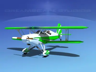 Stolp Starduster Too SA300 V08 3D model