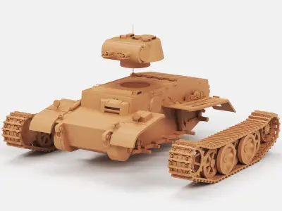 PzKpfw I Ausf F 3D print model