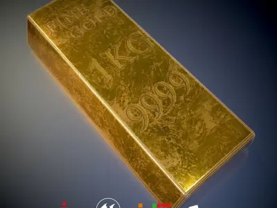 HIE Game Ready Bullion N2 Low-poly 3D model