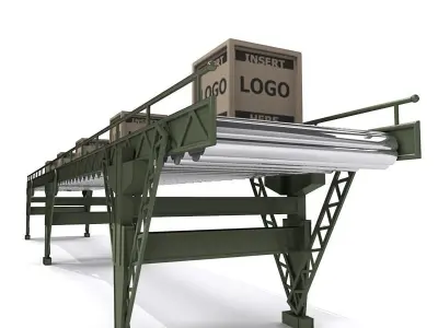Conveyor Belt A 3D model