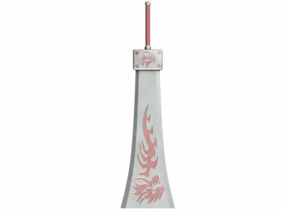 Sword 11  Low-poly 3D model