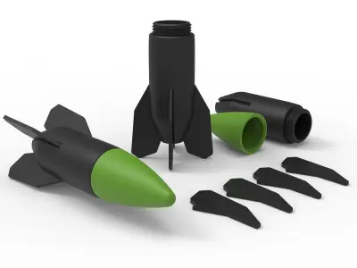 Drone Bomb 3D print model
