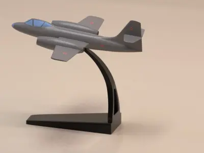 Alekseev I 211 - Toy version 3D model