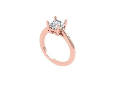 Art Deco Ring 3D print model 22