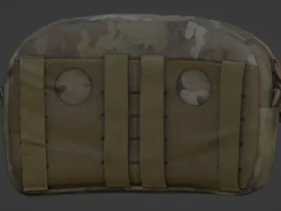 Spiritus Systems CCS pouch Low-poly 3D model