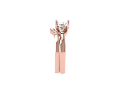 Wedding Ring  3D print model 98