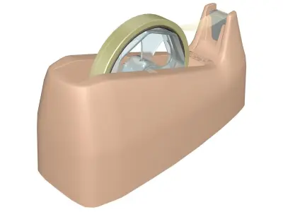 Tape Dispenser 3D model get