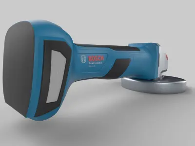 Angle Grinder 3D model
