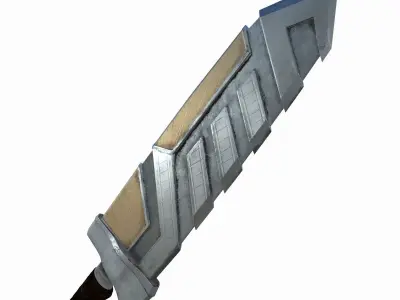 Fantasy Greatsword Destiny 3D model
