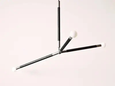 Arrow Pendant Lamp 3D model