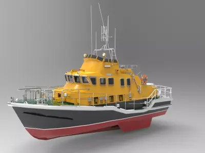 Rescue Ship 3D model