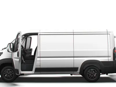 Opel Movano e Van L2H1 HQ Interior 2025 3D model