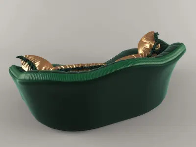 Sofa chester 2 seats 3D model