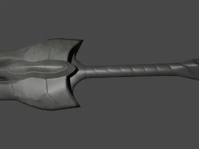 Momon Sword Low-poly 3D model