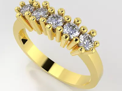 Ring 6 - 3 3D model