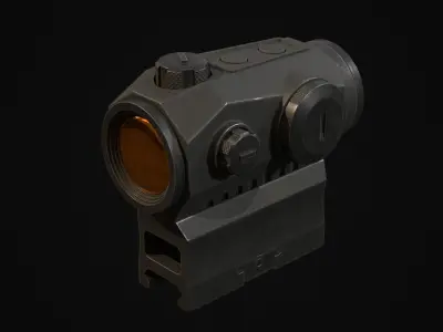Sig Sauer Romeo 5 Low-poly 3D model