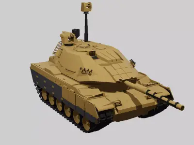 M60TM FIRAT 3D model