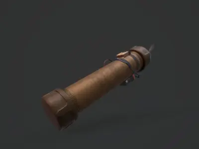 Custom Grenade - Models and Textures Low-poly Low-poly 3D model