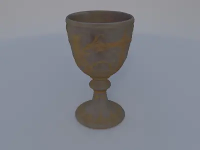 Ceremonial Wedding Chalice 3D model