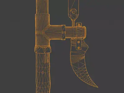 Zombie Apocalypse Weapons - Melee - Post Apocalypse Scrap Saw Low-poly 3D model