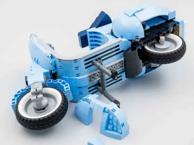 Lego vespa 3D model 3D model