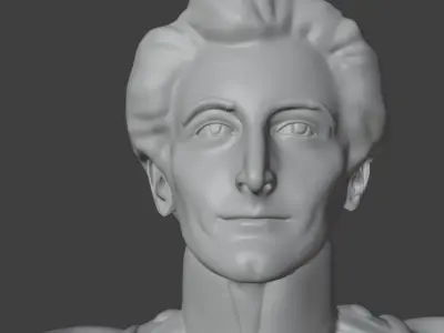 Carl von Clausewitz 3D print model