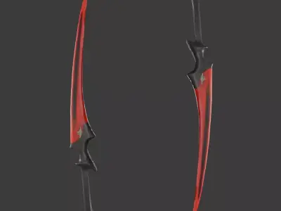 Crimson Blade 3D model